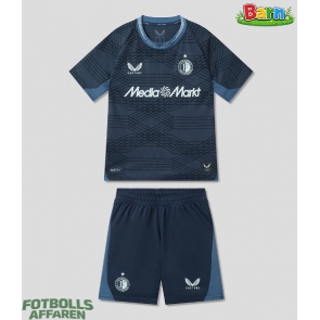 Feyenoord Bortaställ Barn 2025-26 Kortärmad (+ Korta byxor)